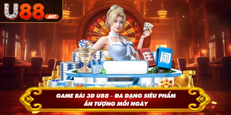 Game Bài 3D U88 – Đa Dạng Siêu Phẩm Ấn Tượng Mỗi Ngày