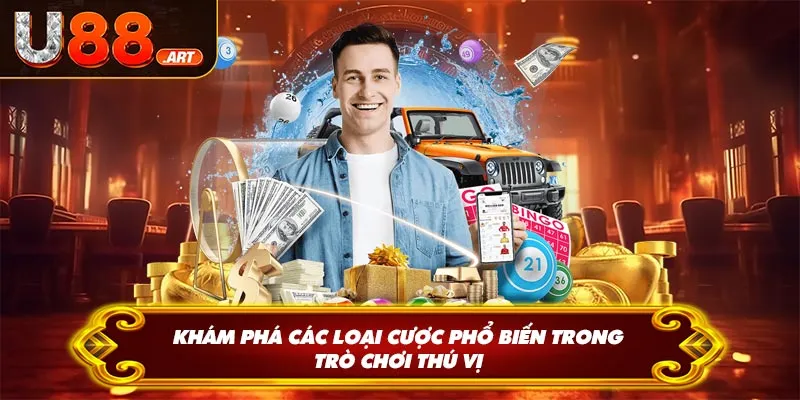 Khám phá các loại cược phổ biến trong trò chơi thú vị