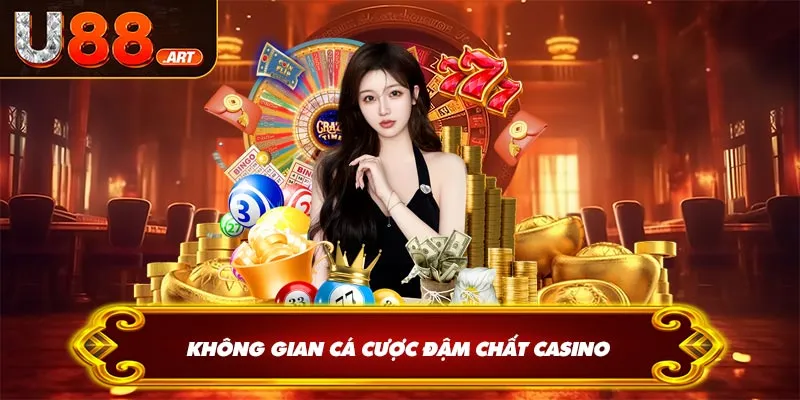 Không gian cá cược đậm chất casino